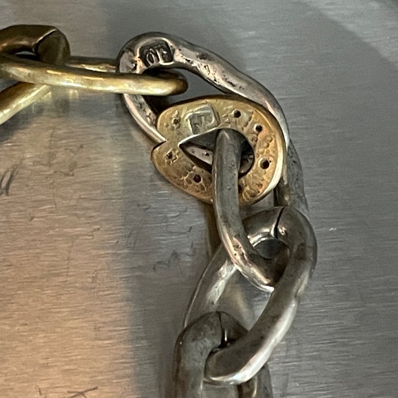 Mixed Metal Chain Bracelet - Picture 13 of 16